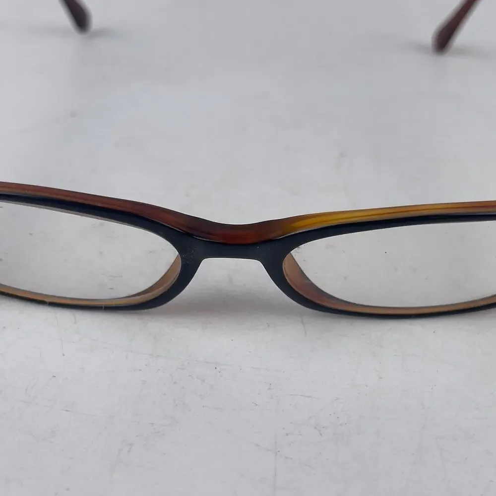 Brooks Brothers BB616 5085 Eyeglasses Frame Women Black Brown Full Rim 49-16-135